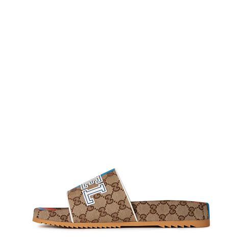 gucci slides flannels